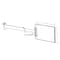 Azar Displays Two-Sided Aisle Acrylic Sign Holder W/ TelescopicGripper 7" x 5", PK4 107557 - alternate 2